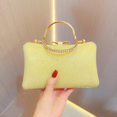 Polyester Easy Matching Clutch Bag with rhinestone PC