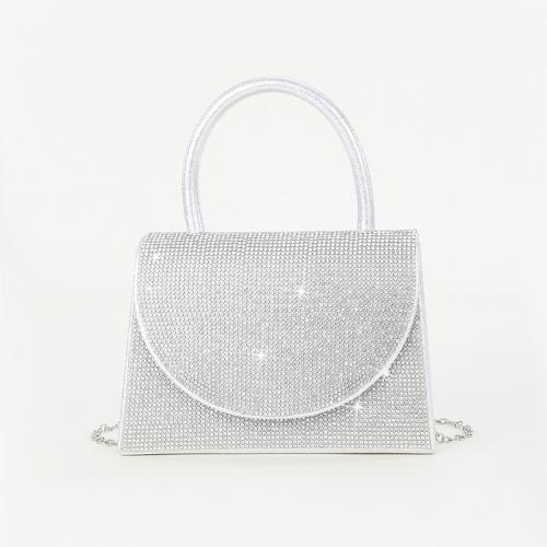 Polyester Easy Matching Clutch Bag with rhinestone PC