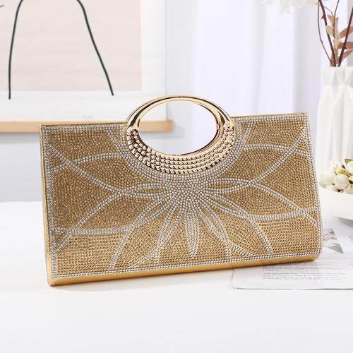 Polyester Easy Matching Clutch Bag with rhinestone PC