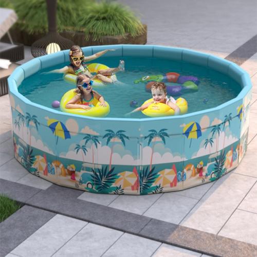 PVC foldable Inflatable Pool printed PC