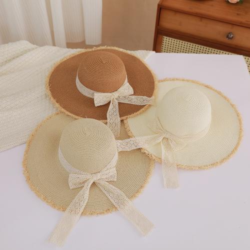 Straw Easy Matching Sun Protection Straw Hat sun protection & breathable PC