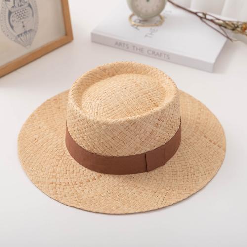 Paille Chapeau de paille de protection solaire pièce