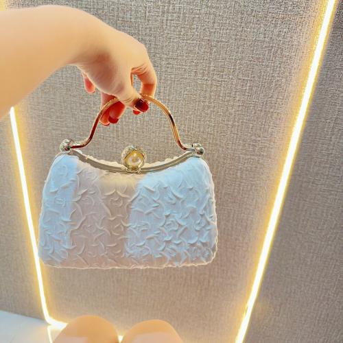 Polyester Easy Matching Clutch Bag with rhinestone PC