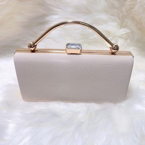 Polyester Easy Matching Clutch Bag with rhinestone PC