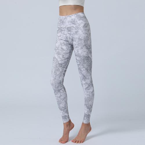 Spandex & Polyester Vrouwen Yoga Broek Afgedrukt verschillende kleur en patroon naar keuze stuk