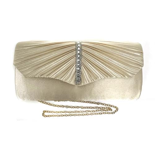 Cloth Easy Matching Clutch Bag with rhinestone PC