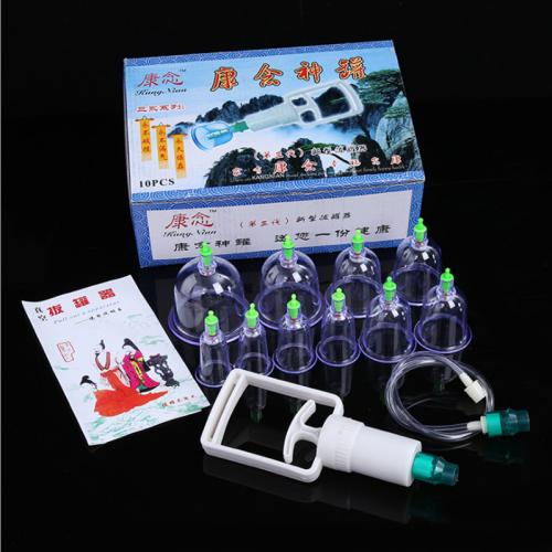 Plastic Cement Cupping Massager Instellen