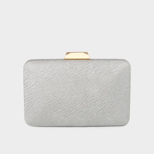 Nylon Box Bag Clutch Bag with chain & soft surface PC