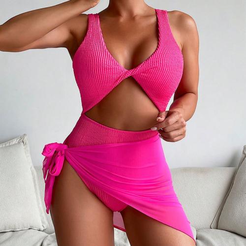 Polyester Tankinis Set Solide meer kleuren naar keuze Instellen