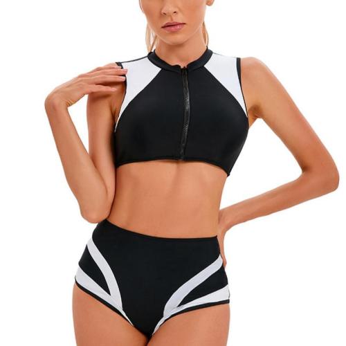 Polyamide Plus Size Tankinis Set & two piece black Set