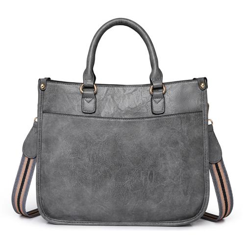 PU Leather Easy Matching Handbag attached with hanging strap PC