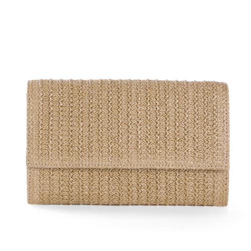 Straw Easy Matching & Weave Clutch Bag PC