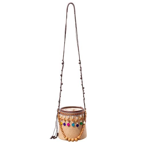 Rafidah Grass Bolso de Crossbody, caqui,  trozo