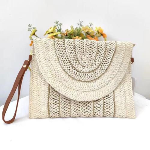 Straw Easy Matching & Weave Clutch Bag PC