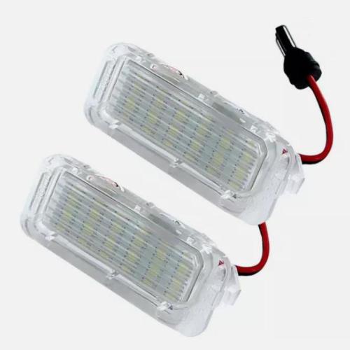 For Focus Ford Fiesta MK LED Licence Number Plate Light C-Max Kuga Mondeo Jaguar