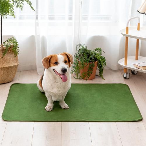 Thermoplastic Polyurethane & Polar Fleece Pet Diaper Mat & washable Solid PC