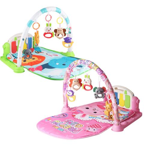 El plastico & Poliéster Rack de ejercicios para bebe, diferente color y patrón de elección,  trozo