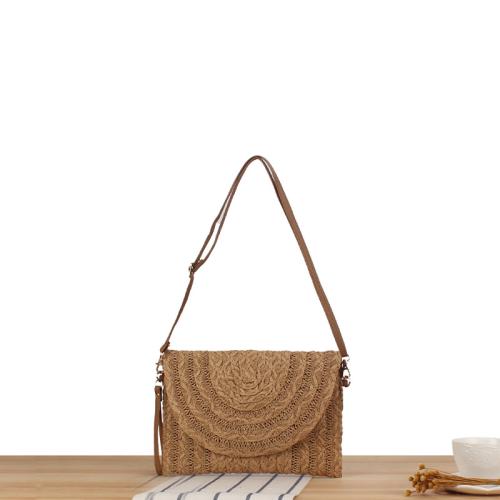 Paper Rope Easy Matching & Weave Crossbody Bag PC