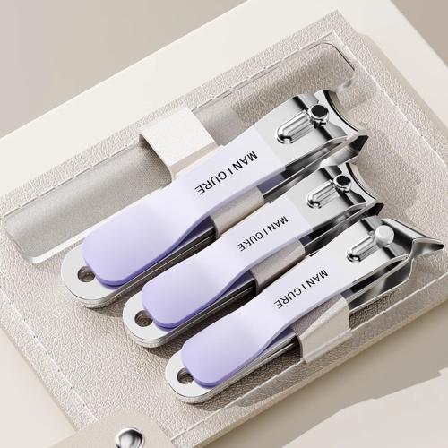 Kohlenstoffstahl & PU Leder Nagel Clipper, Solide, mehr Farben zur Auswahl,  Festgelegt