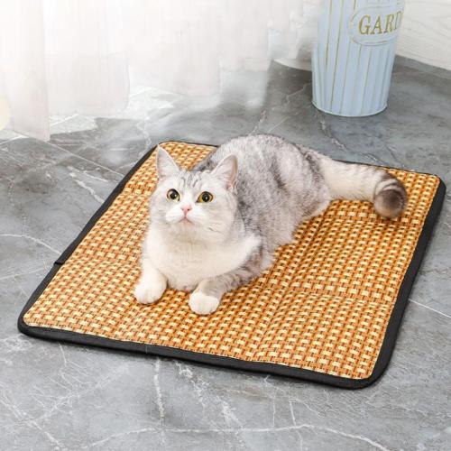 Fibre de bambou Tapis pour animaux de compagnie pièce