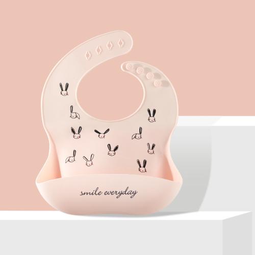 Silicone Baby Soft Bib couleur et motif différents pour le choix pièce