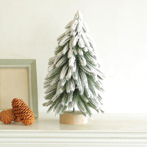 Wooden & Plastic Christmas Tree Decoration for home decoration PC