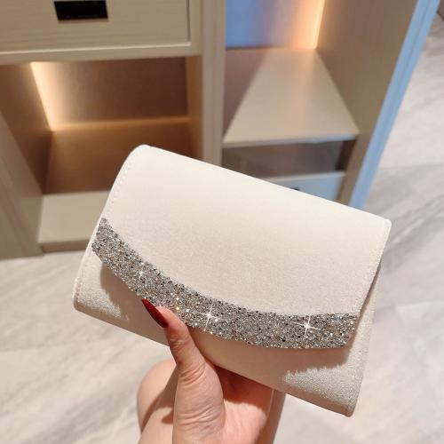 Velour Clutch Bag, mehr Farben zur Auswahl,  Stück