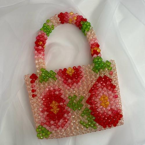 Acrylic Easy Matching Handbag mixed colors PC