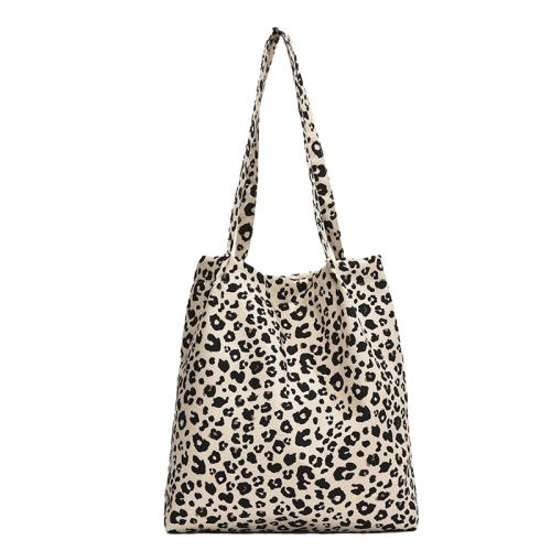 Polyester Easy Matching Shoulder Bag large capacity leopard PC