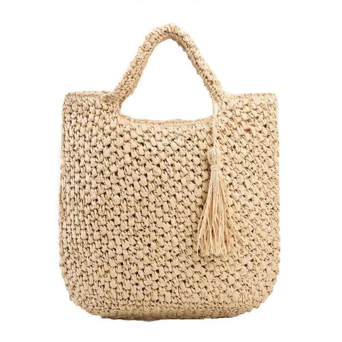 Straw Easy Matching Handbag large capacity PC