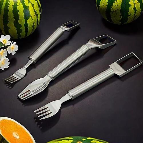 410 Stainless Steel Watermelon Slicer Solid silver Lot