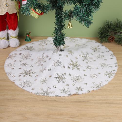 Plush Christmas Tree Skirt  PC