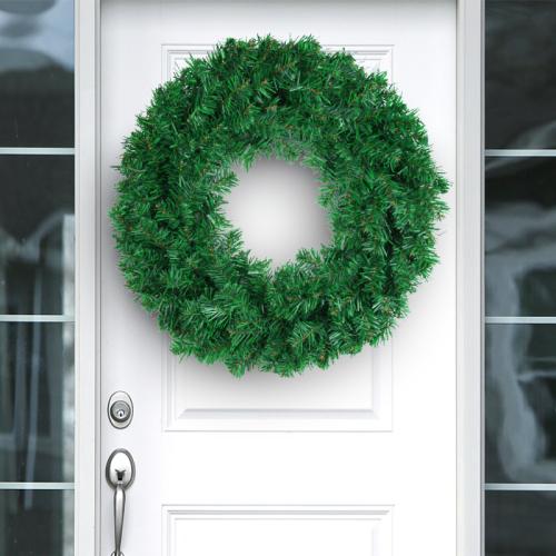 PVC Christmas Wreath for home decoration PC