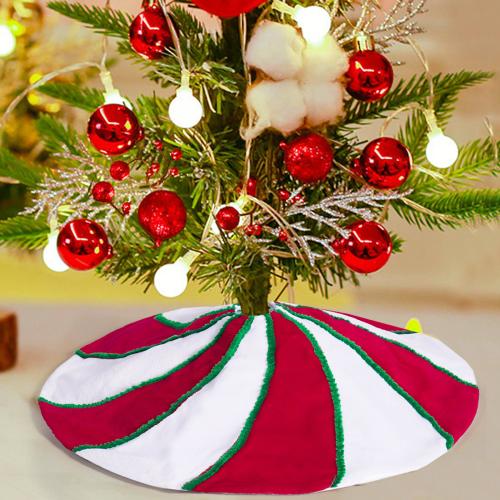 Cloth Christmas Tree Skirt for home decoration & Cute & christmas design PC