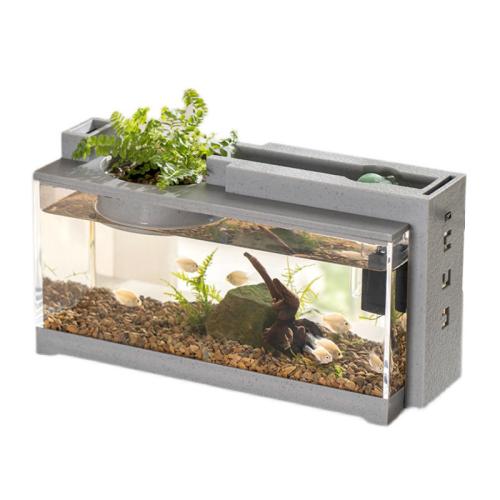 Plastique Aquarium Gris pièce