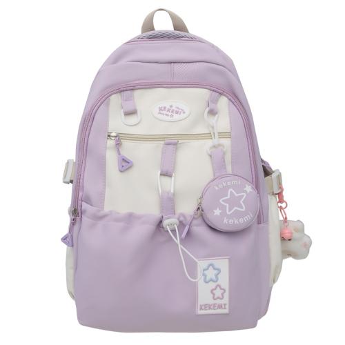 Nylon Load Reduction Backpack with hanging ornament & large capacity PC