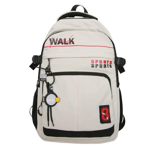 Nylon Concise & Easy Matching Backpack large capacity Solid PC