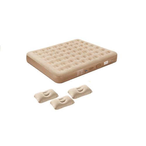 Tissu de flocking PVC Matelas gonflable de lit Solide Kaki pièce