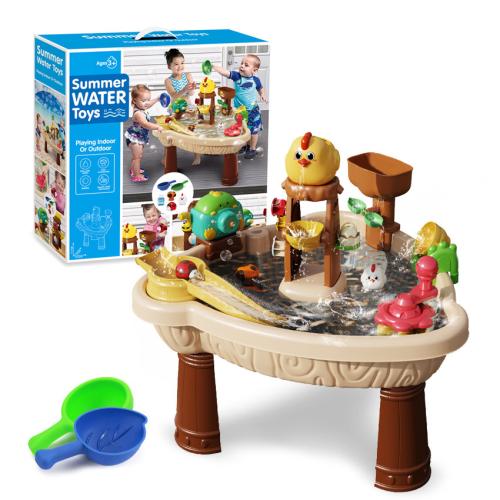 El plastico Set de juguetes de playa,  Caja