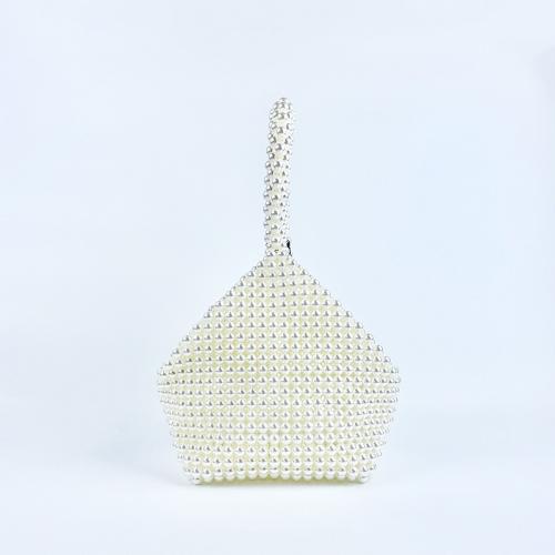 Acrylic Easy Matching Handbag white PC