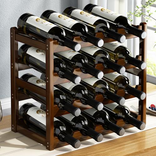 Moso Bamboo Wine Rack durable  PC