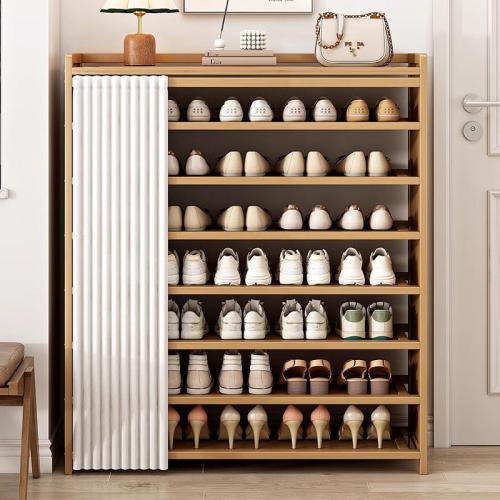 Moso Bamboo Multilayer Shoes Rack Organizer  PC