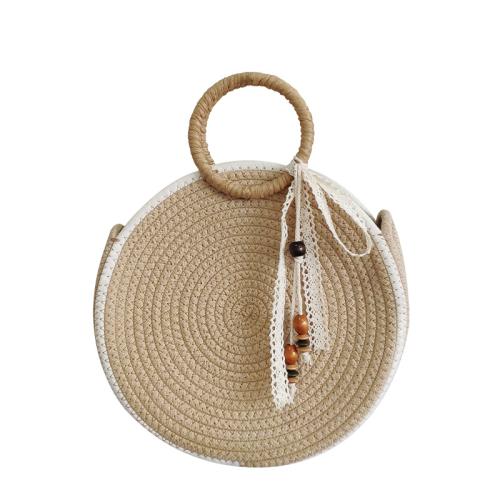 Cotton Cord Easy Matching Handbag khaki PC