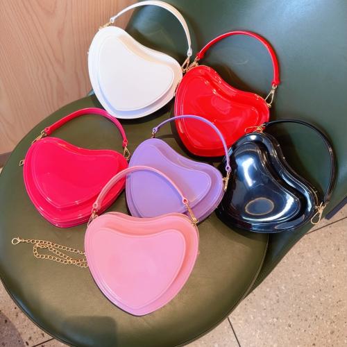 PVC Jelly Bag Handbag Cute & Mini Solid PC