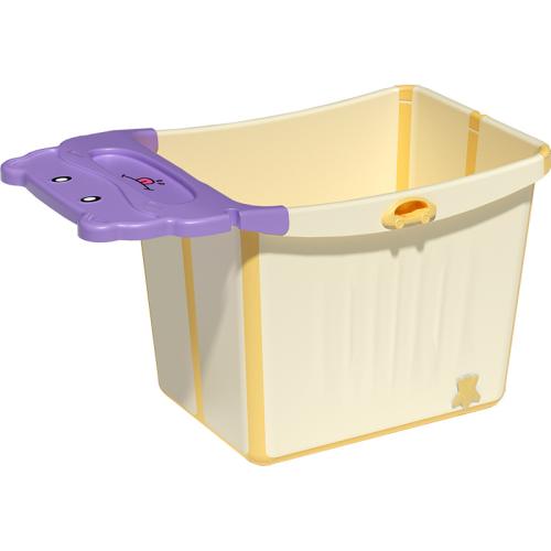 TPE-Thermoplastic Elastomer & Polypropylene-PP foldable Baby Bathtub PC