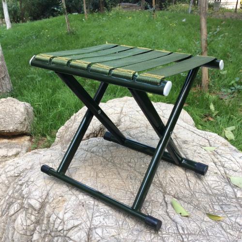 Nylon Tabouret pliant Solide armée verte pièce