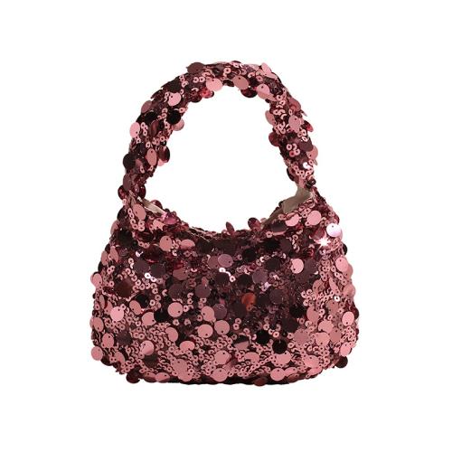 PU Leather & Sequin Easy Matching Handbag PC