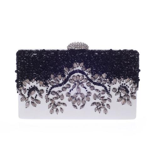 PU-leer Clutch Tas wit en zwart stuk