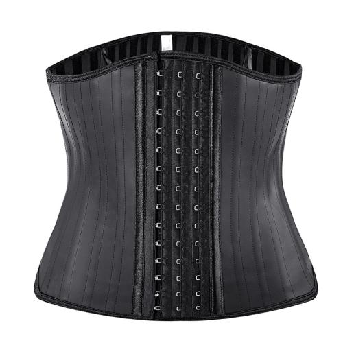 Rubber & Steel Tube Girdle Belt & breathable black PC