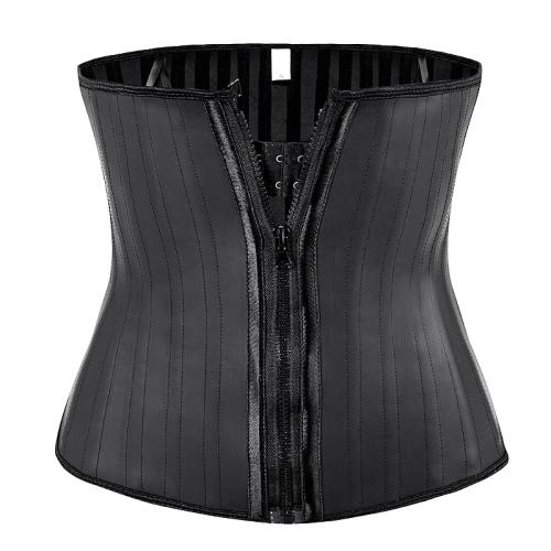 Rubber & Steel Tube Girdle Belt & breathable black PC